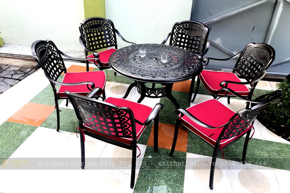 Nội Thất Logic cung cấp bàn ghế sân vườn BND-100D tại TP Long Thành, Đồng Nai